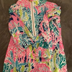 Lilly Pulitzer Popover Lets Cha Cha size Medium